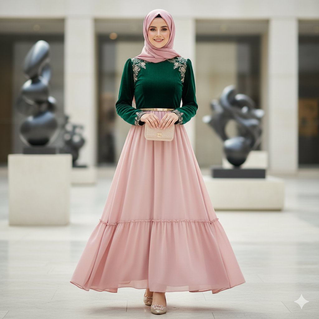 OOTD Hijab Dress: Kombinasi Manis antara Elegan & Nyaman yang Bikin Kamu Stand Out!