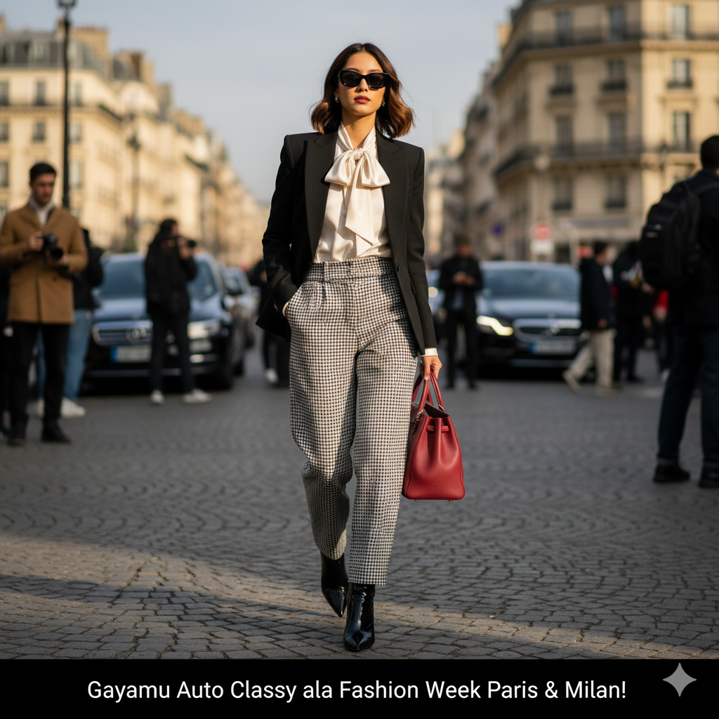Gayamu Auto Classy ala Fashion Week Paris & Milan!