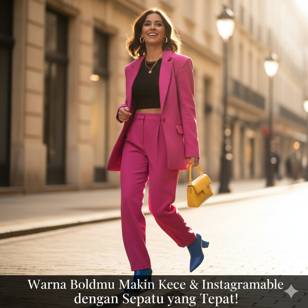 Warna Boldmu Makin Kece & Instagramable dengan Sepatu yang Tepat!